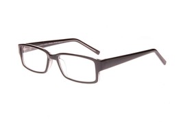 NEW CANNY VISION Black on Crystal ROCKET Eyeglasses 50mm with Case - $29.65