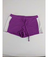 Fabletics Naaru Shorts with Pockets Small Size 4 Purple with white trim - $18.74 CAD