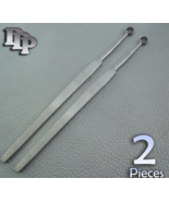 2 Fox Dermal Curettes 5mm Surgical Dermatology Instruments - $12.77