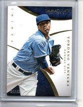 2015 Immaculate Collection #59 Yordano Ventura /99 Royals - £1.55 GBP