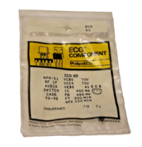 ECG85 NPN-SI RF IF AUDIO SWITCH CASE TO-92 TRANSISTOR - £1.18 GBP
