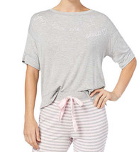 Jenni by Jennifer Moore Womens Sleepwear Graphic Print T-Shirt,Had Me At Sleep,L - £27.53 GBP