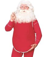RUBIE&#39;S SANTA BELLY STUFFER COSTUME UNDERGARMENT ADULT CHRISTMAS COSTUME... - $543.14 MXN
