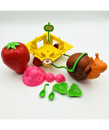 Strawberry Shortcake Escargot Snail Cart/Picnic Table Playset Complete -... - $31.95