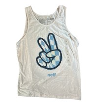 NEW Neff White Tank Top Men&#39;s Size  X -Large - $18.32