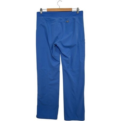 Figs Scrub Pants Womens Medium Blue Kade Cargo Technical Collection Work Uniform Item image 2