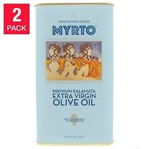 Oilve Oil Extra Virgin Kalamata Olives Bulk Cold Pressed Greek Pure Oil 6 Liters - £102.25 GBP