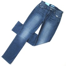 NWT 7 For All Mankind Kimmie Straight Leg in b(air) Atlantic Stretch Jeans 24 - £49.56 GBP