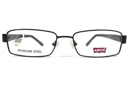 Levi&#39;s LS 544A-1 Eyeglasses Frames Black Brown Rectangular Full Rim 54-17-140 - £29.25 GBP