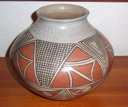 MATA ORTIZ Casa Grande Olla Jar Pot Pottery Signed SOCORRO SANDOVAL VINTAGE - £792.54 GBP