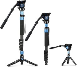 Sirui P-325Fl Carbon Fiber Camera Monopod Kit, 70 Point 7&quot; Lightweight - £331.66 GBP