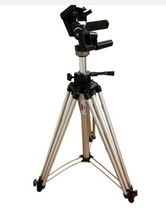 Manfrotto Bogen 3046 Tripod with 3047 Head Pro Camera Support - £221.02 GBP