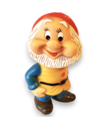Vintage Disney Snow White Happy Rubber Figure Walt Disney Productions Ho... - €3,89 EUR