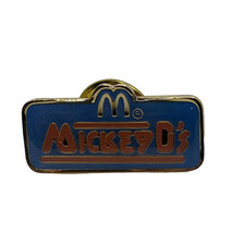McDonald’s Mickey D’s Golden Arches Employee Crew Fast Food Enamel Lapel... - $5.95