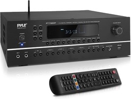 Pyle 7.1-Channel Hi-Fi Bluetooth Stereo Amplifier - 2000 Watt AV Home Th... - £235.36 GBP