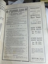 Motor Age Magazine Volume6 December 2, 19151968,291916 191529151 1915iss... - £32.97 GBP