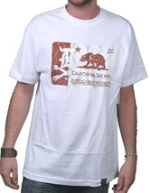 Dissizit! Mens Black or White Cigarette Calitax Stamp California Tax T-Shirt NWT - £27.55 GBP