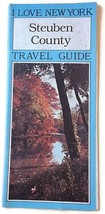Steuben County Travel Guide 2/1979 Map Illustration Dan Balassone I Love NY - £6.29 GBP