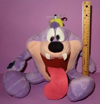 Tiny Toons Taz Tasmanian Dizzy Devil Plush Stuffed Applause 1990 Looney Toy  - $15.00