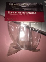 Guide Series Flat Clear Plastic Nozzle For Jerky Shooter  JM-701001-17-B... - $14.73