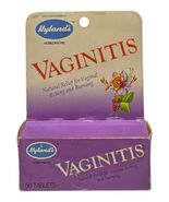 Hylands Vaginitis Relief For Itching Burning Homeopathic Natural 50 Tablets - $29.99