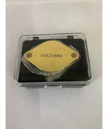 10x - 21mm Folding Gold Jeweler&#39;s Loupe - $14.27 CAD