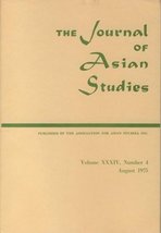 The Journal of Asian Studies, Volume 38, Number 1, November 1978 [Paperback] The - £7.61 GBP