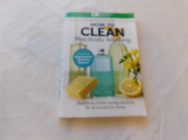 Consumer Reports How to Clean Practically Anything 2018 Paperback Booklet - £19.54 GBP