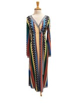Women’s Sucrefas NWT Boho Hippie Long Sleeve Maxi Dress Size Medium - £14.14 GBP