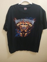 Harley Davidson Honolulu Hawaii  Motorcycles T-Shirt XL Metal Skull 2011 - £16.75 GBP