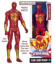 Hasbro Ultimate Iron Spiderman A8727 Titan Hero Series Action Figure NIB - £8.72 GBP