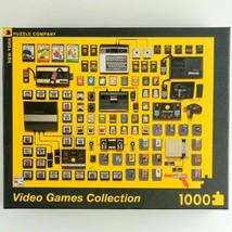 1000 Piece Jigsaw Puzzle Video Games Collection 19&quot;x26&quot; CO122 NY Puzzle ... - £12.78 GBP