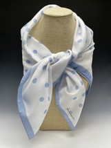 Vintage Jim Renoir Scarf Handkerchief Hankie Polka Dots Italy - $372.98 MXN