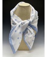 Vintage Jim Renoir Scarf Handkerchief Hankie Polka Dots Italy - $372.98 MXN