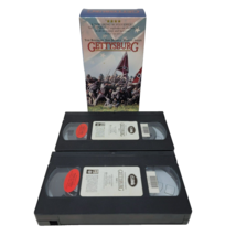 Gettysburg VHS 1994 2-Tape Set Tested Works Berenger Daniels Sheen Elliott - £6.09 GBP