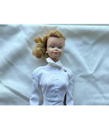 Vintage 1958 Mattel Barbie Midge Doll In Nurse Dress Strawberry Red Hair - $730.41 MXN