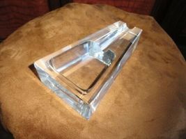 Crystal Ashtray 7.5" L x 4" W x 1.75". image 7