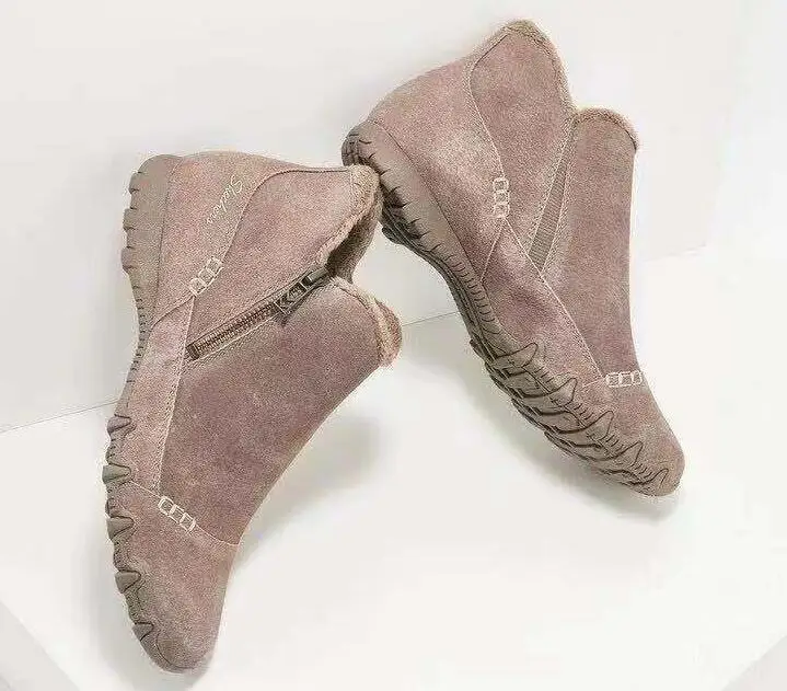  2024 new plus size winter cotton shoes plus velvet warm cotton boots ca... - £150.36 GBP