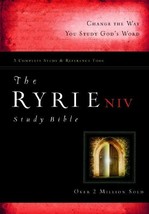 The Ryrie NIV Study Bible Hardback Red Letter (Ryrie Study Bibles 2008) Ryrie, C - £76.11 GBP