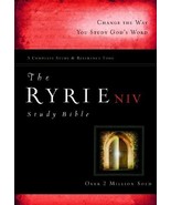 The Ryrie NIV Study Bible Hardback Red Letter (Ryrie Study Bibles 2008) ... - £77.74 GBP