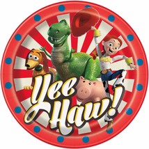 Toy Story 4 Yee Haw Dessert Cake Plates Birthday Party Supplies 8 Per Pa... - $129.45 MXN