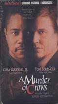 Murder of Crows...Starring: Cuba Gooding Jr., Tom Berenger, Eric Stoltz (VHS) - £9.45 GBP