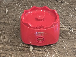Cuisinart ICE-20 Ice Cream Maker base only Red Replacement Part  CIM22RPC - €6,58 EUR