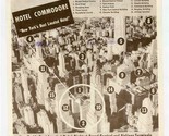 Hotel Commodore 1953 Guest Receipt New York Grand Central Aerial Photo - £14.27 GBP