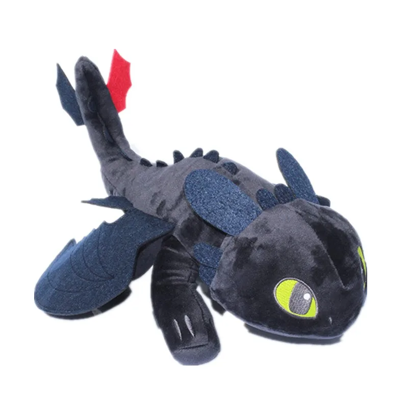 Game Fun Play Toys 25/35cm Cute Toothless Plush Game Fun Play Toys Anime How To  - £25.57 GBP