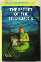 Nancy Drew The Secret of the Old Clock flashlight edition no.1 Carolyn Keene hc - $2.38