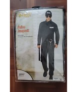 Police Costume Jumpsuit, Glasses Badge Handcuffs Police HAT New - $35.00