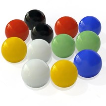 60 Pcs Glass Marbles, Bulk Marbles, For Various Marble Games 0.63 Inch, Multicol - £10.35 GBP