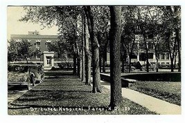 St Lukes Hospital Real Photo Postcard Fargo North Dakota 1930&#39;s - £16.98 GBP