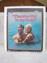 CED VideoDisc There&#39;s a Girl in My Soup (1970), Columbia Pictures Home Video CED - $8.25